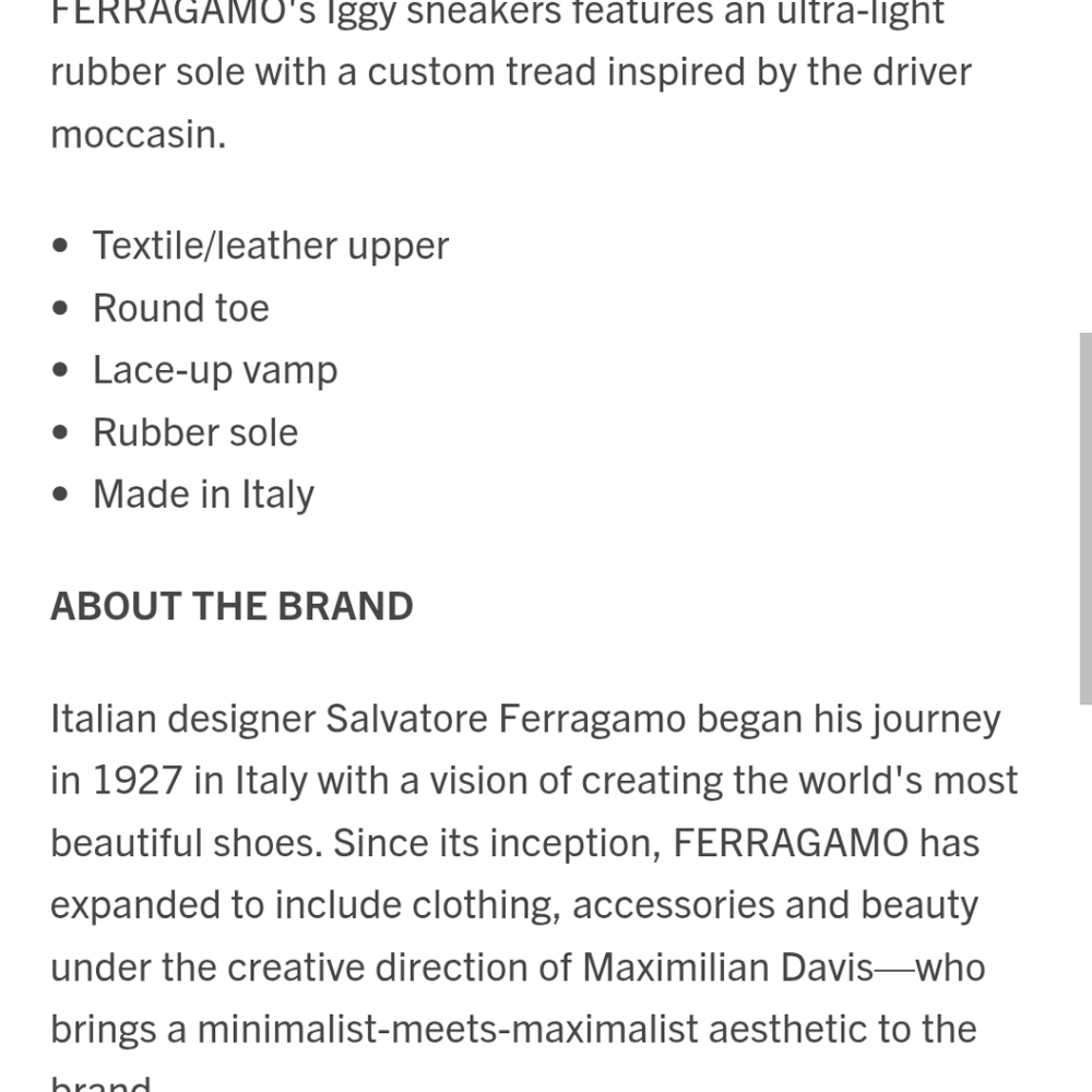 ❌SOLD❌Ferragamo Iggy Sneakers - Picture 15 of 17